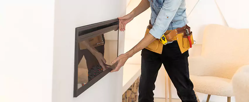 Metal Fireplace Installation in Kalispell, Montana