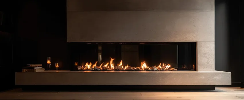 Gas Fireplace Ember Bed Design Services in Kalispell, Montana