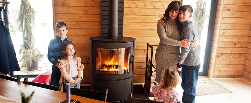 Morso Cast Iron Fireplace Insert Installation in Kalispell, Montana