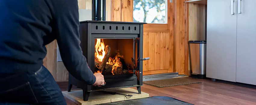 Open Hearth Wood Fireplace Installation in Kalispell, MT